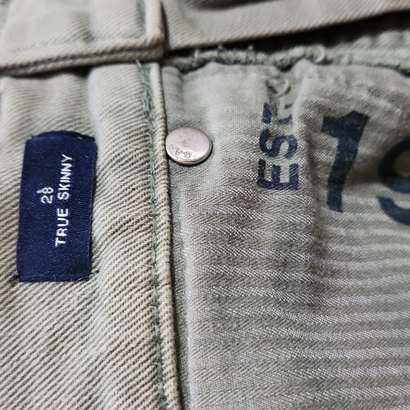 GAP green ladies Jeans - Picture 5 of 9